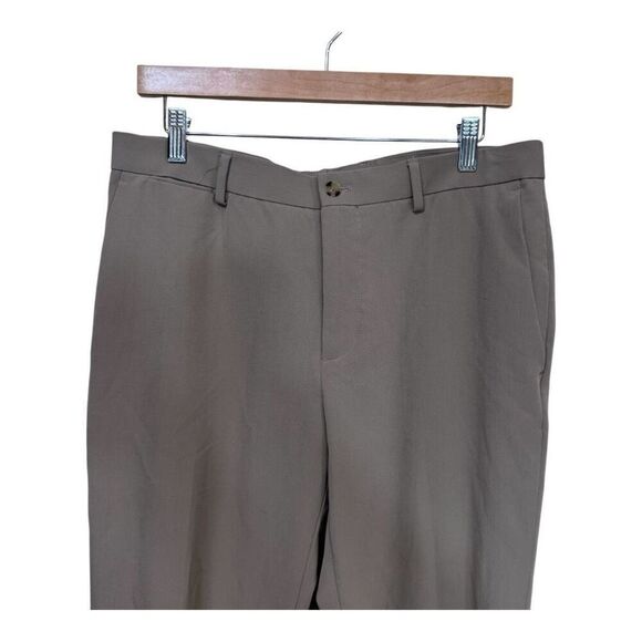 Zara Slim Fit Chino Pants Mens size 32 Flat Front Trouser - Picture 3 of 8